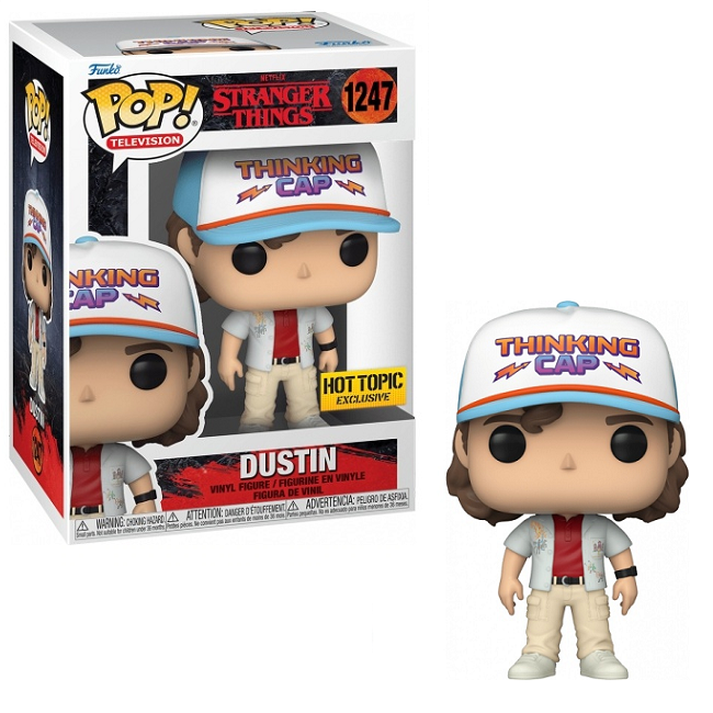  Dustin #1247 - Stranger Things Funko Pop! TV [Hot Topic Exclusive] 