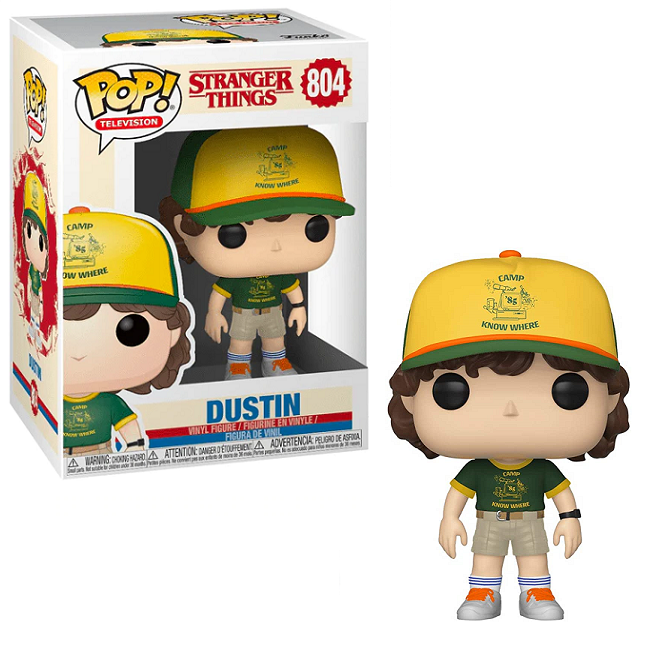  Dustin #804 - Stranger Things Funko Pop! TV [S3] 