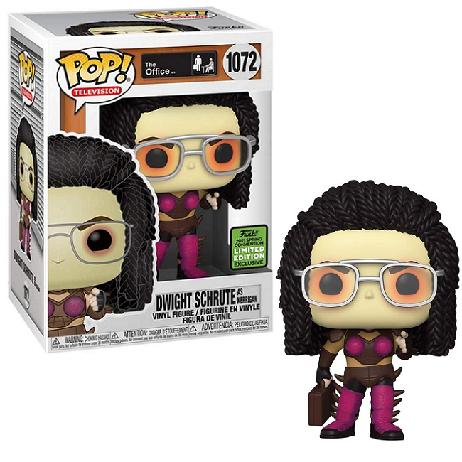  Dwight Schrute As Kerrigan #1072 - The Office Funko Pop! TV [2021 Spring Convention Exclusive] 