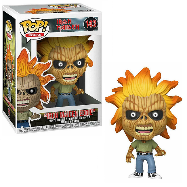  Iron Maiden Eddie #143 - Iron Maiden Funko Pop! Rocks 