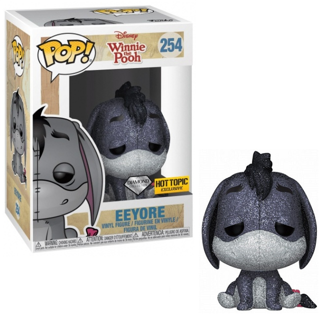  Eeyore #254 - Winnie the Pooh Funko Pop! [Diamond Hot Topic Exclusive] 