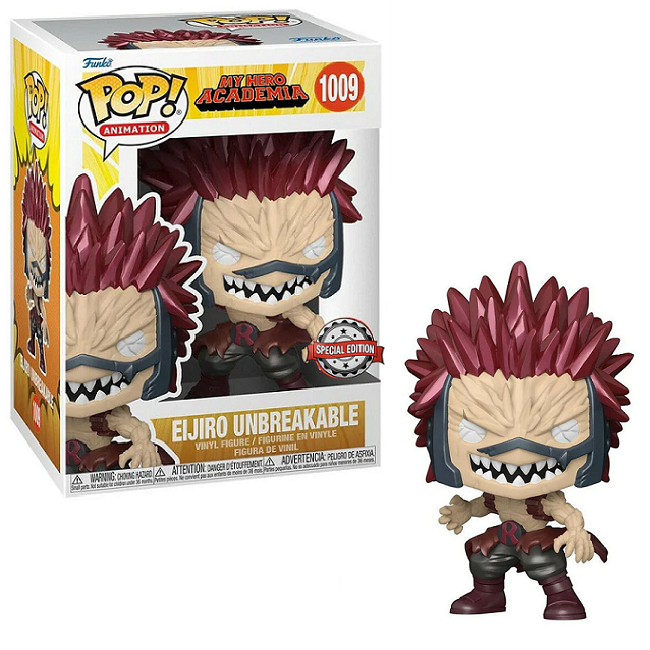  Eijiro Unbreakable #1009 - My Hero Academia Funko Pop! Animation [Metallic Special Edition] 