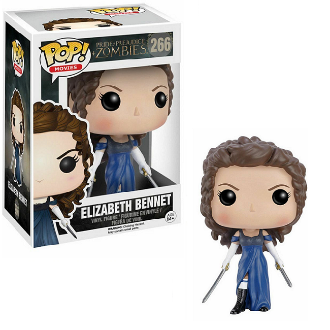  Elizabeth Bennet #266 - Pride Prejudice and Zombies Funko Pop! Movies 