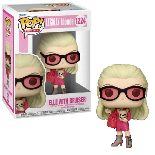  Elle With Bruiser #1224 - Legally Blonde Funko Pop! Movies 