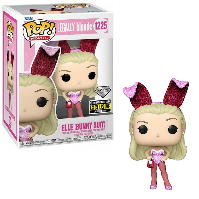  Elle #1225 - Legally Blonde Funko Pop! Movies [Bunny Suit] [Diamond EE Exclusive] 