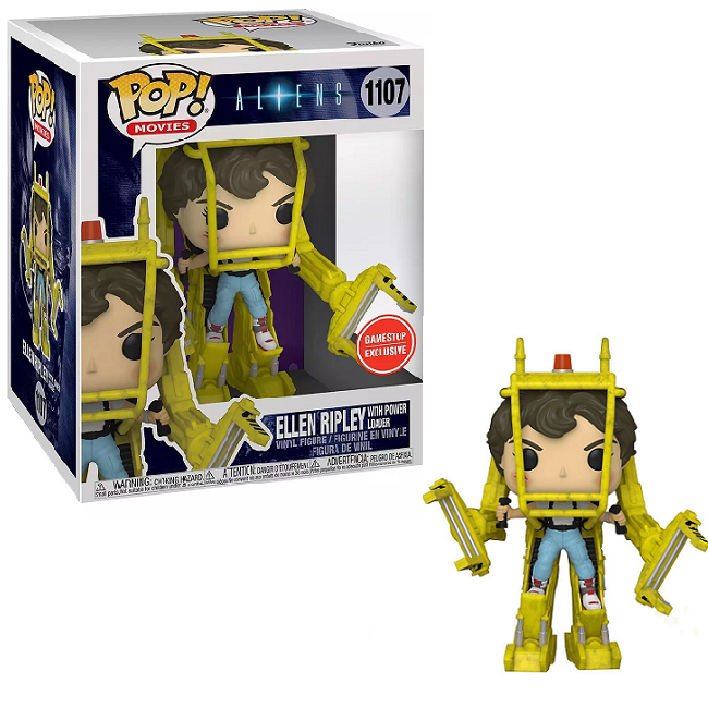  Ellen Ripley With Power Loader #1107 - Aliens Funko Pop! Movies [GameStop Exclusive] 