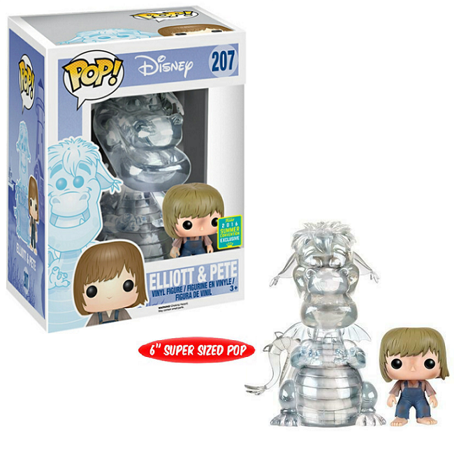  Elliot & Pete #207 - Petes Dragon Funko Pop! [6-Inch 2016 Summer Convention Exclusive] [Minor Box Damage] 