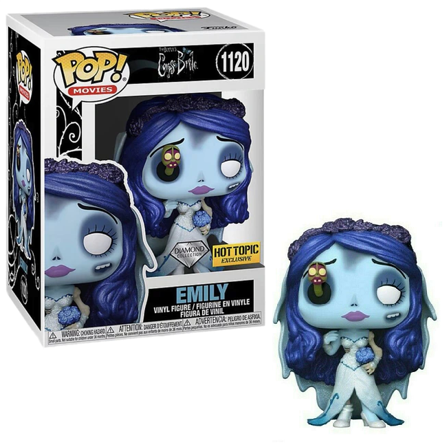  Emily #1120 – Corpse Bride Funko Pop! Movies [Diamond Hot Topic Exclusive] 