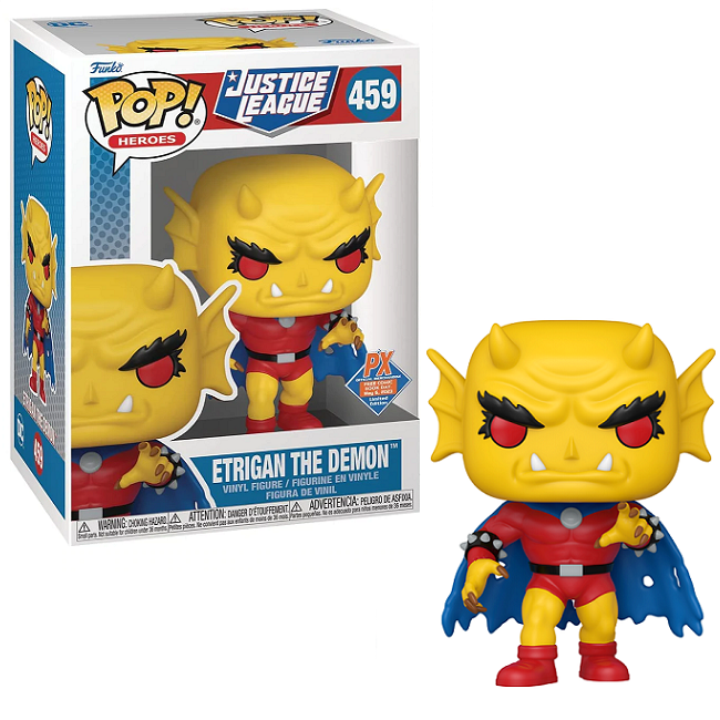  Etrigan the Demon #459 - Justice League Funko Pop! Heroes [FCBD 2023 Px Exclusive] 