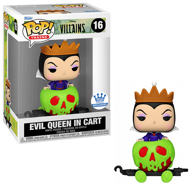  Evil Queen in Cart #16 - Disney Villains Funko Pop! Trains [Funko Exclusive] 