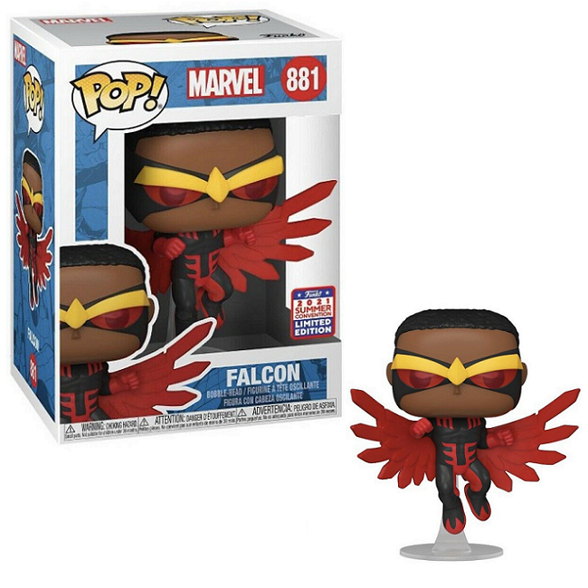 Falcon #881 - Marvel Funko Pop! [2021 Summer Convention Shared Limited Edition] 