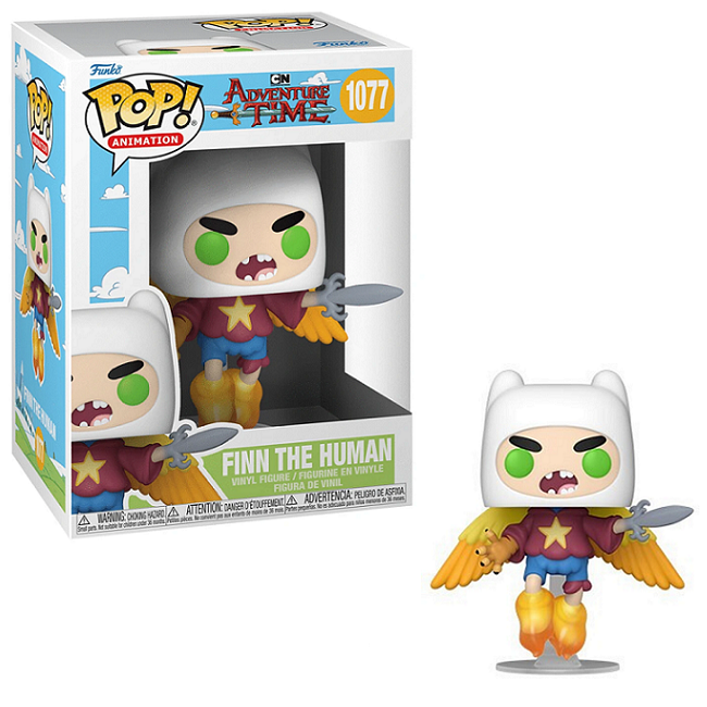  Finn the Human #1077 - Adventure Time Funko Pop! Animation 