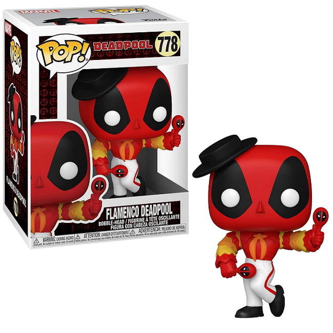  Flamenco Deadpool #778 - Deadpool Funko Pop! 