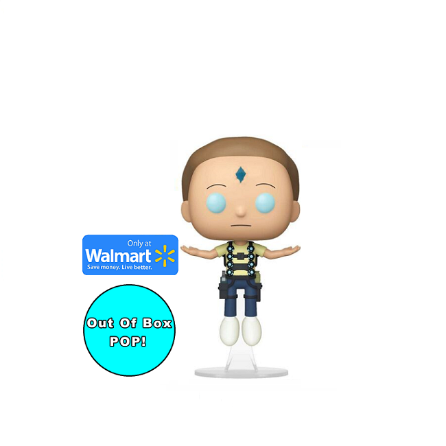  Floating Death Crystal Morty #664 - Rick & Morty Funko Pop! Animation [Walmart Exclusive] [OOB] 