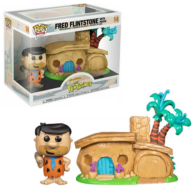  Fred Flintstone with House #14 – The Flintstones Funko Pop! Town 