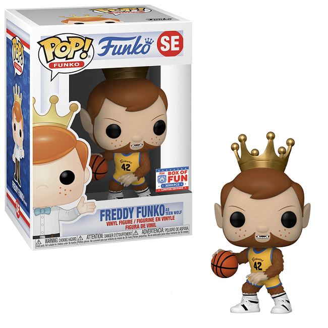  Freddy Funko as Teen Wolf #SE – Funko Pop! Funko [2021 Box of Fun LE 3000 PCS] [Minor Box Damage] 