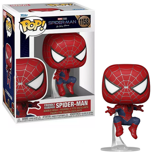  Friendly Neighborhood Spider-Man #1158 - Spider-Man No Way Home Funko Pop! 