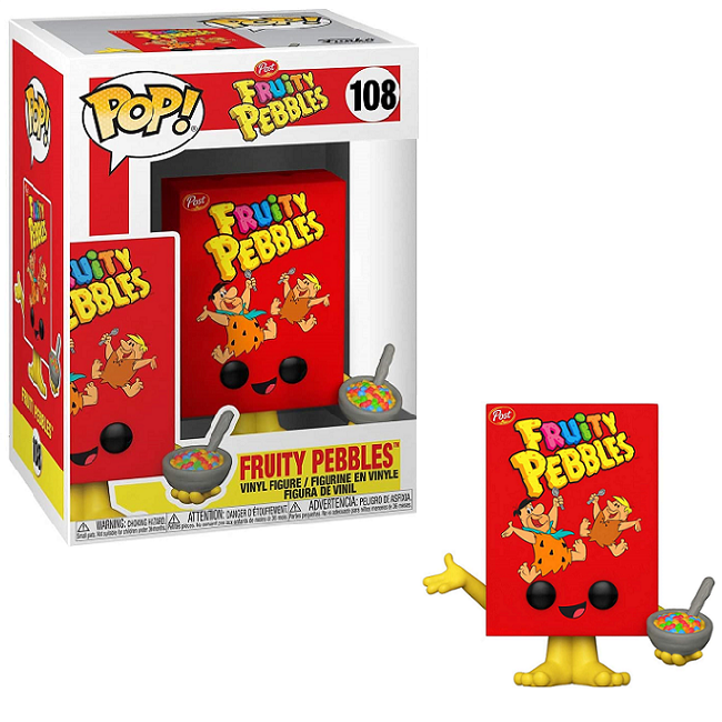  Fruity Pebbles Cereal Box #108 – Post Fruity Pebbles Funko Pop! 