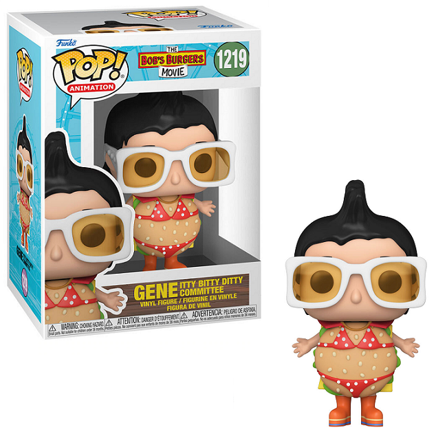  Gene Itty Bitty Ditty Committee #1219 - Bobs Burgers Movie Funko Pop! Animation 