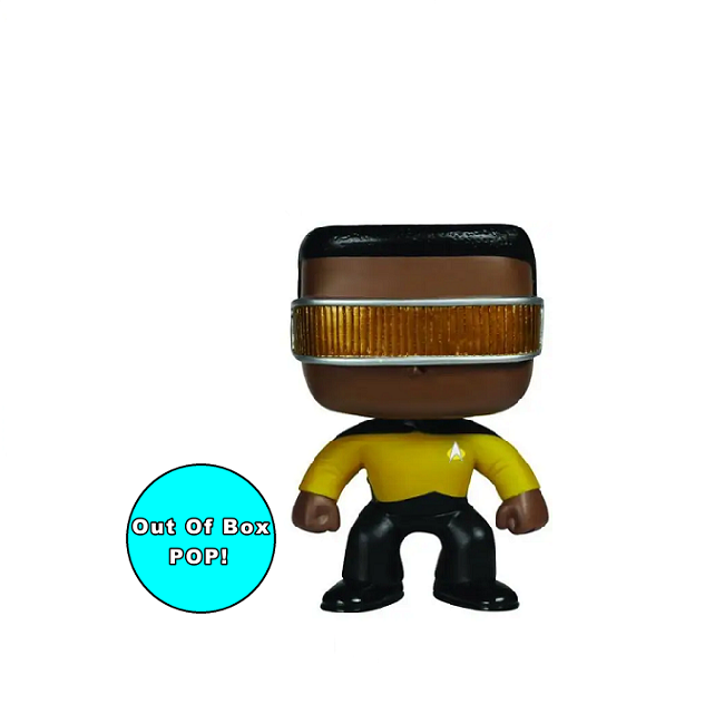  Geordi La Forge #192 - Star Trek The Next Generation Funko Pop! TV [OOB] 
