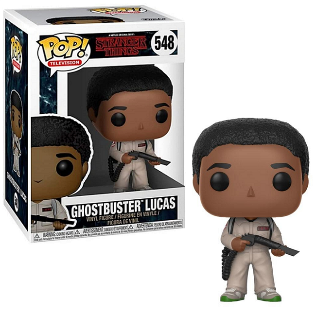  Ghostbuster Lucas #548 – Stranger Things Funko Pop! TV 