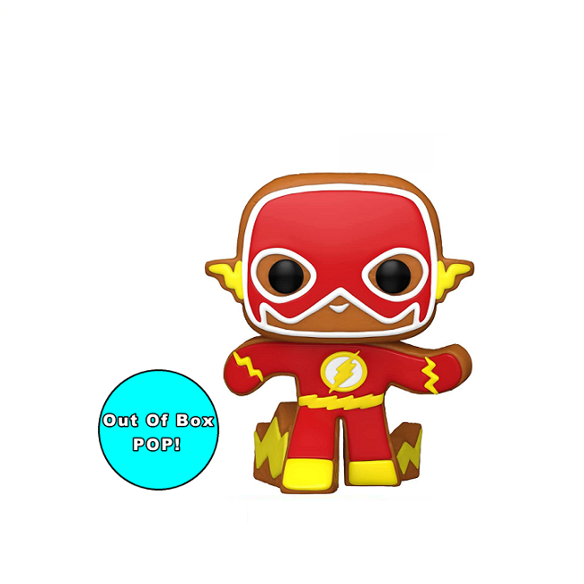 Gingerbread The Flash #447 - DC Super Heroes Funko Pop! Heroes [Holiday] [OOB] 