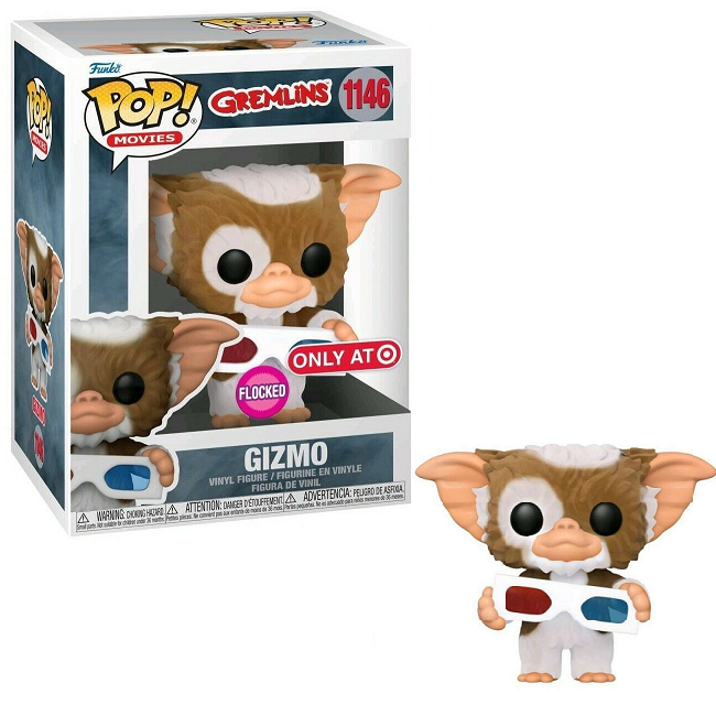  Gizmo #1146 - Gremlins Funko Pop! Movies [Flocked Target Exclusive] 