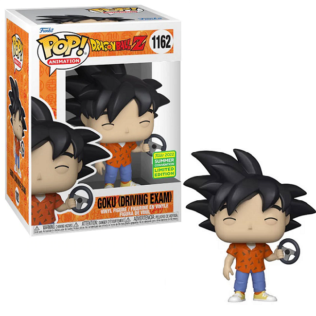  Goku #1162 - Dragon Ball Z Funko Pop! Animation [Driving Exam] [2022 Summer Convention Limited Edition] 