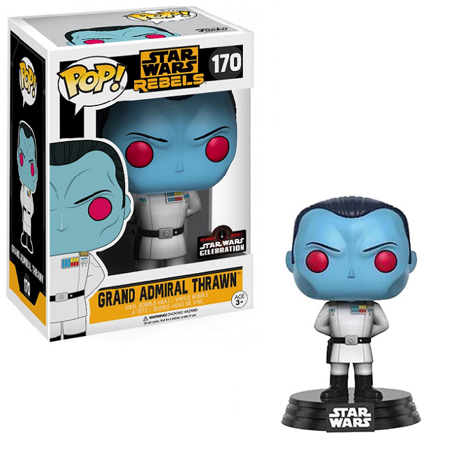  Grand Admiral Thrawn #170 - Star Wars Rebels Funko Pop! [2017 Star Wars Celebration] 