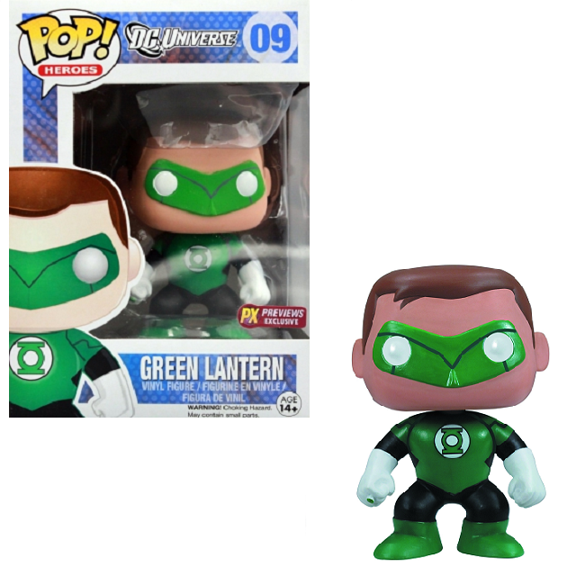  Green Lantern #09 - DC Universe Funko Pop! Heroes [New 52 Version PX Exlusive] 
