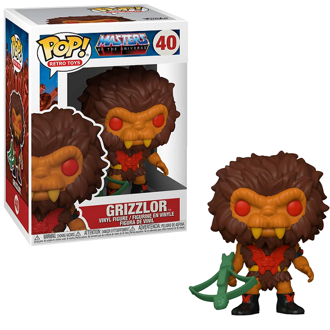  Grizzlor #40 - Masters of the Universe Funko Pop! Retro Toys 