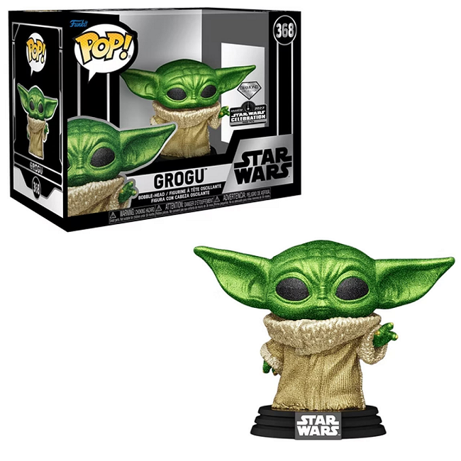  Grogu #368 - Star Wars Funko Pop! [Diamond Star Wars Celebration 2022 LE 5000] 