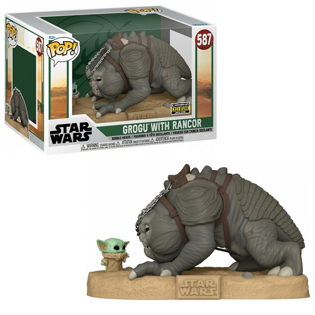  Grogu with Rancor #587 - The Book of Boba Fett Funko Pop! [EE Exclusive] 