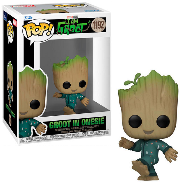  Groot in PJ's #1192 - I Am Groot Funko Pop! 