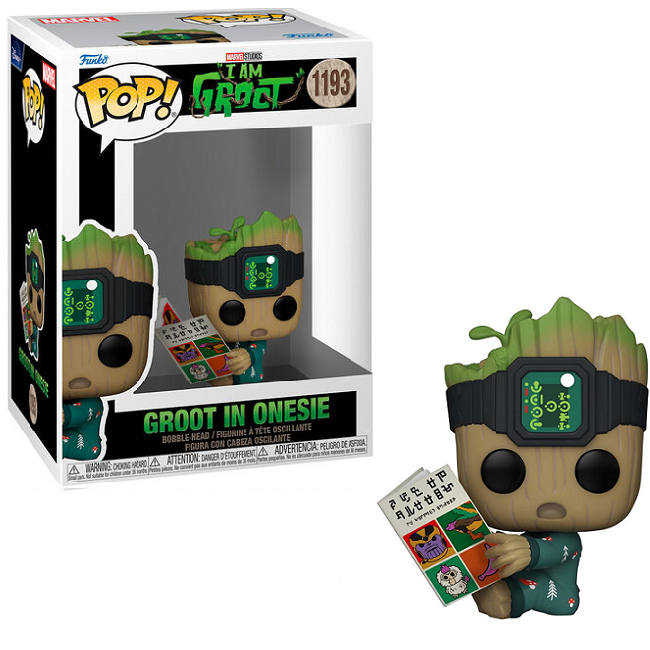  Groot in PJ's #1193 - I Am Groot Funko Pop! 