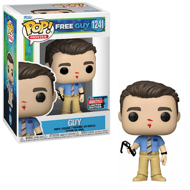  Guy #1241 - Free Guy Funko Pop! Movies [2022 Fall Convention Limited Edition] 
