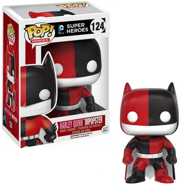  Harley Quinn Impopster #124 - DC Super Heroes Funko Pop! Heroes 