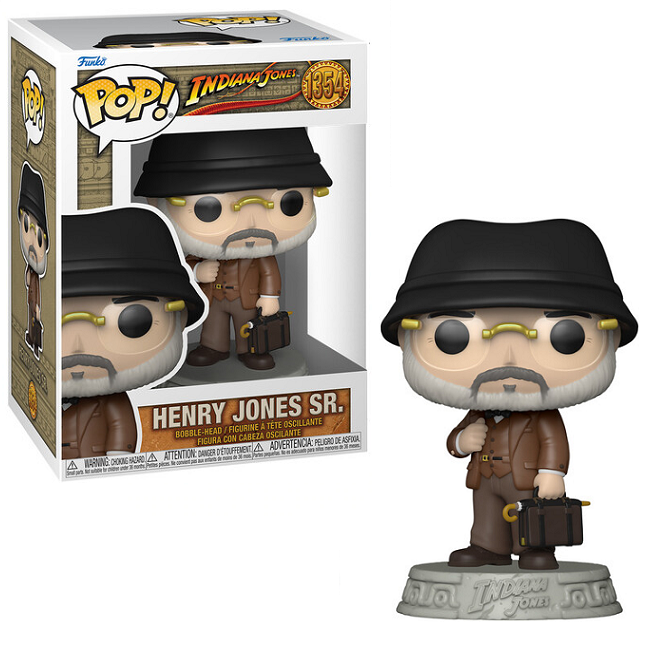  Henry Jones Sr #1354 - Indiana Jones and the Last Crusade Funko Pop! Movies 