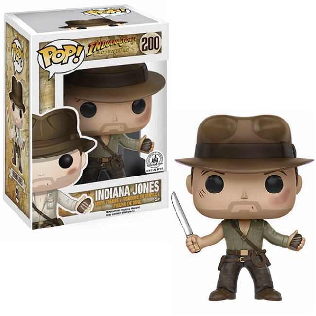  Indiana Jones #200 - Temple of Doom Funko Pop! [2016 Disney Parks Exclusive] 