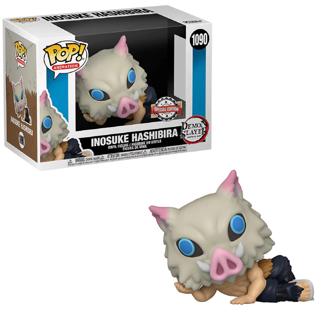 Inosuke Hashibira #1090 - Demon Slayer Funko Pop! Animation [Special Edition] 