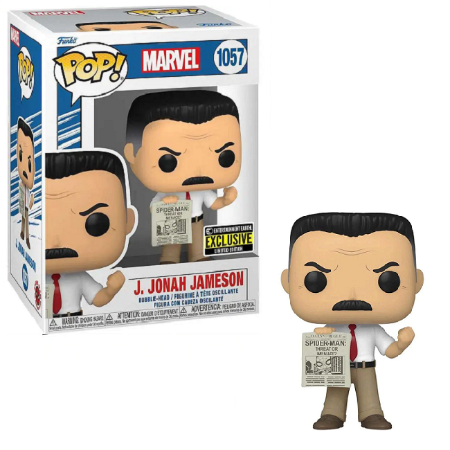  J Jonah Jameson #1057 - Marvel Funko Pop! [EE Exclusive] 