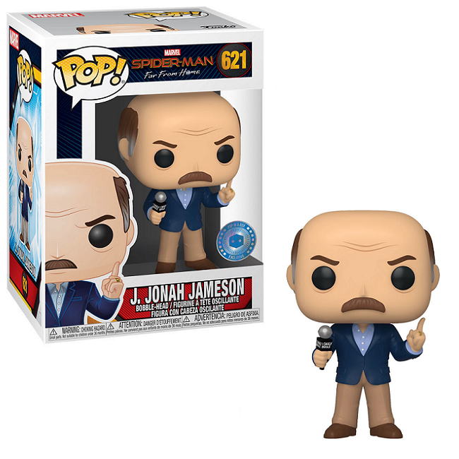  J Jonah Jameson #621 - Spider-Man Far from Home Funko Pop! [PIAB Exclusive] 