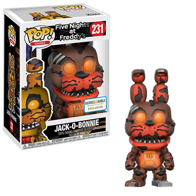  Jack-O-Bonnie #231 - Five Nights At Freddys Funko Pop! Games [B&N Exclusive] 