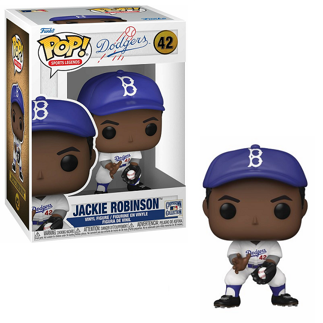  Jackie Robinson #42 - Dogers Funko Pop! Sports Legends 
