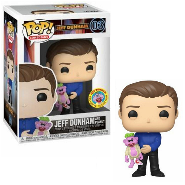  Jeff Dunham and Peanut #03 - Jeff Dunham Funko Pop! Comedians [Exclusive] 