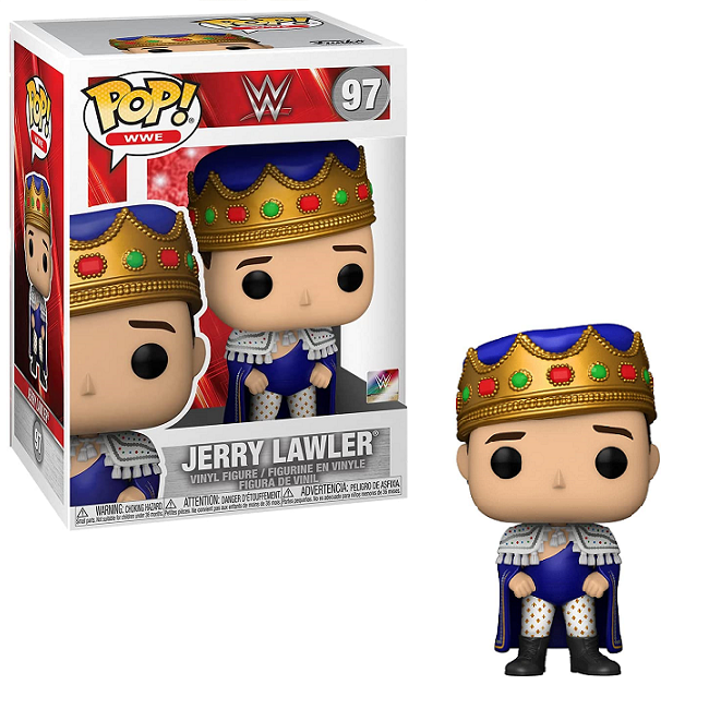  Jerry Lawler #97 – Wrestling Funko Pop! WWE [Metallic] 