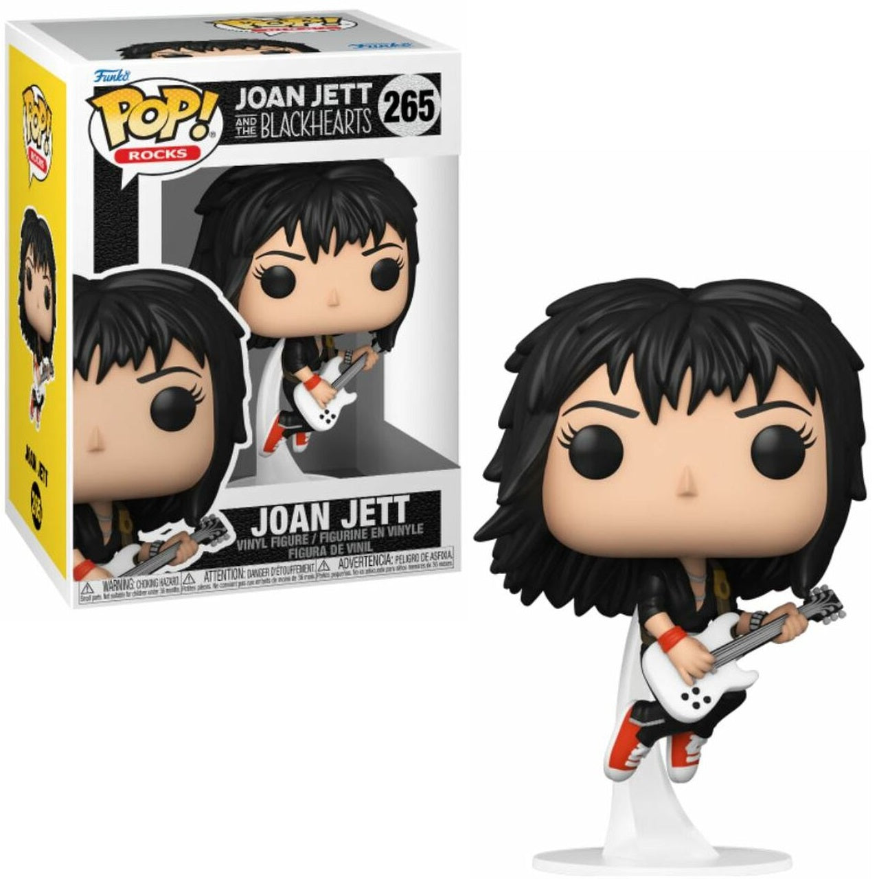  Joan Jett #265 - Joan Jett And The Blackhearts Funko Pop! Rocks 