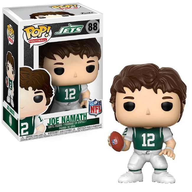  Joe Namath #88 - New York Jets Funko Pop! Football [Green Jersey] 
