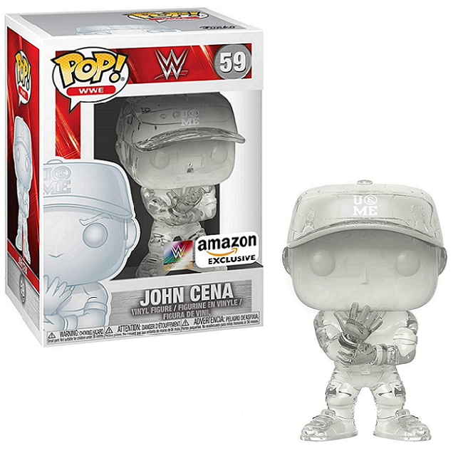  John Cena #59 - Wrestling Funko Pop! WWE [Invisible Amazon Exclusive] 