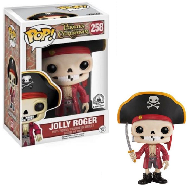  Jolly Roger #258 - Pirates of the Caribbean Funko Pop! [Disney Parks Exclusive] 